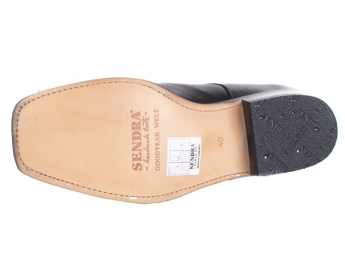 Sendra Boots Halbschuhe Pull Oil Negro