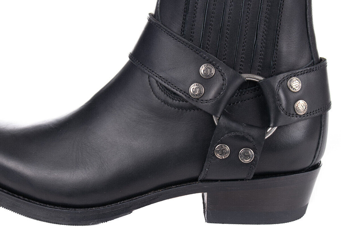 Sendra Boots 8286 Pull Oil Negro