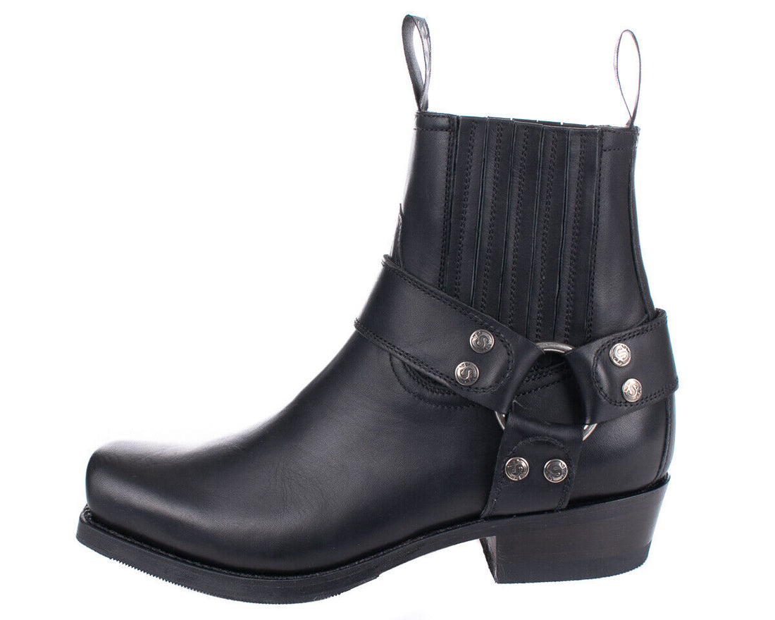 Sendra Boots 8286 Pull Oil Negro