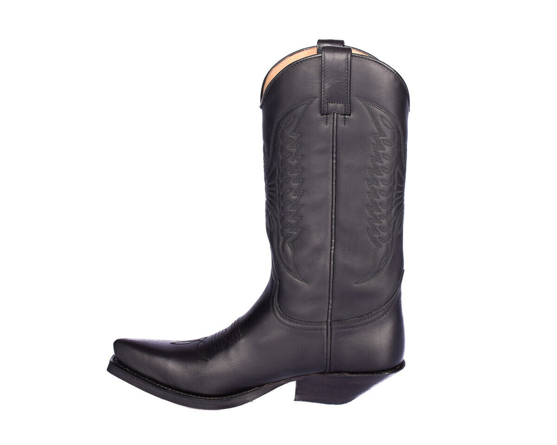 Sendra Boots 2073 Pull Oil Negro