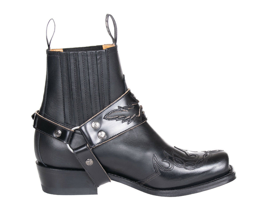 Sendra Boots 7811 Flora Pull Oil Negro