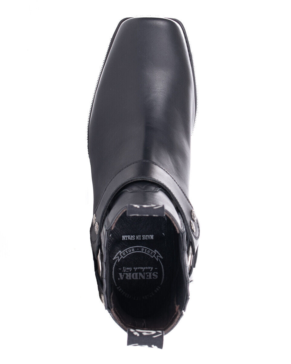 Sendra Boots 8286 Pull Oil Negro