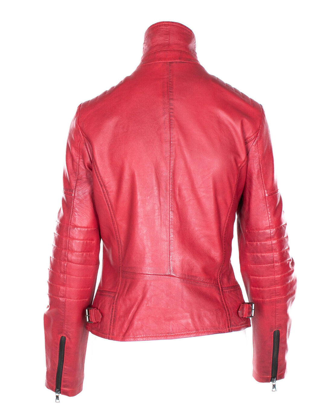 Blueorn Lederjacke Rot