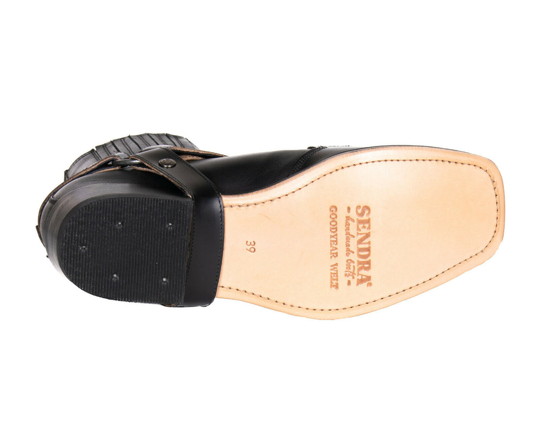 Sendra Boots 7811 Flora Pull Oil Negro