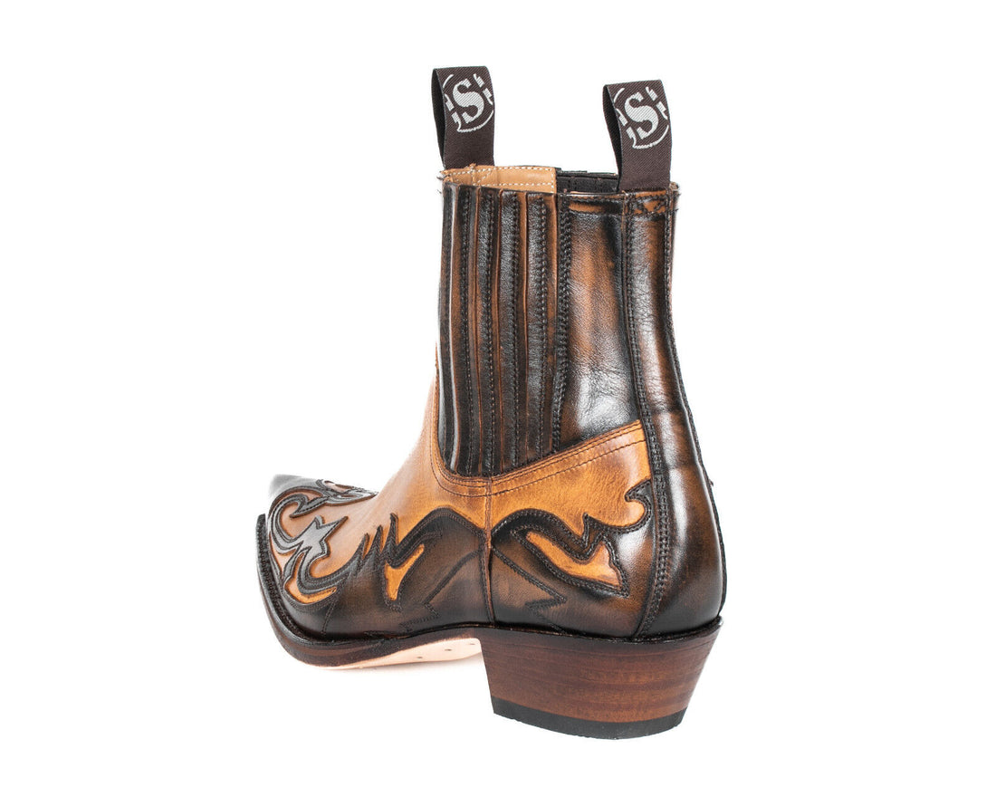 Sendra Boots 4660 Britnes Evolut Tang Negro