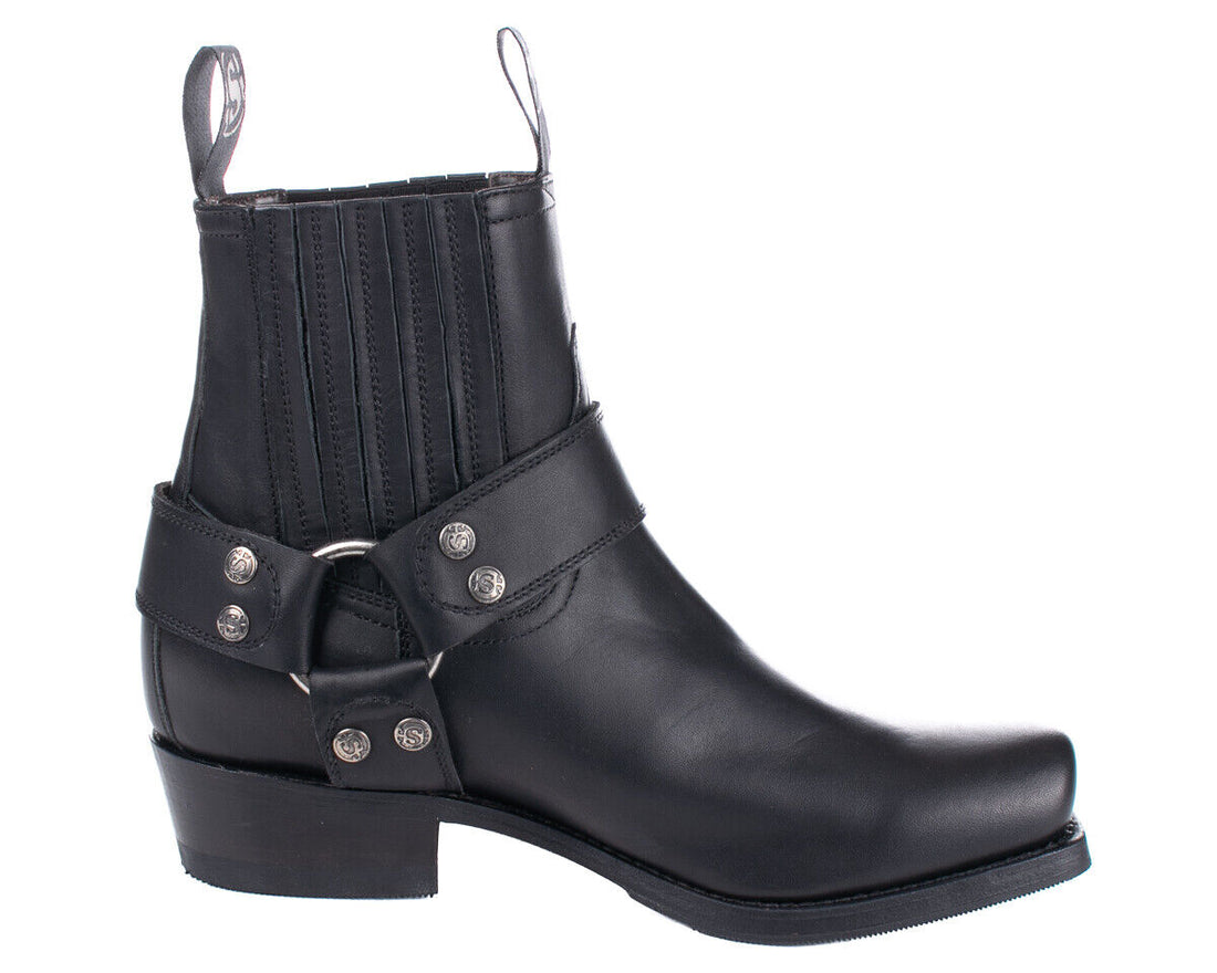 Sendra Boots 8286 Pull Oil Negro