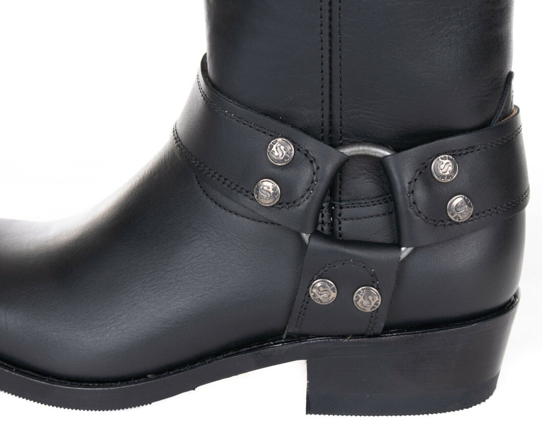 Sendra Boots 8833 Pull Oil Negro